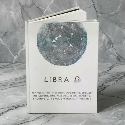 Libra Constellation Moon Zodiac Sign Art