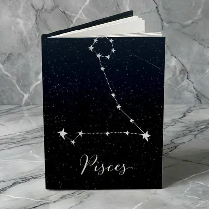 Pisces Constellation Stars Dark Night Sky