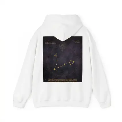 Pisces Constellation Gold Star Night Sky
