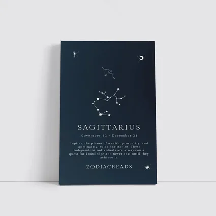 Sagittarius Constellation Dark Blue Night Sky