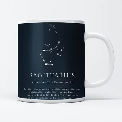 Sagittarius Constellation Dark Blue Night Sky