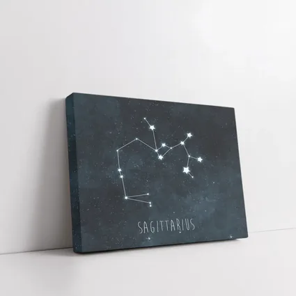 Sagittarius Constellation Stars Dark Sky