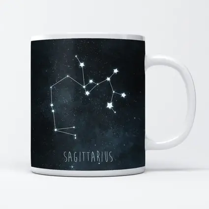 Sagittarius Constellation Stars Dark Sky