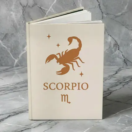 Scorpio Zodiac Sign Scorpion Beige Art