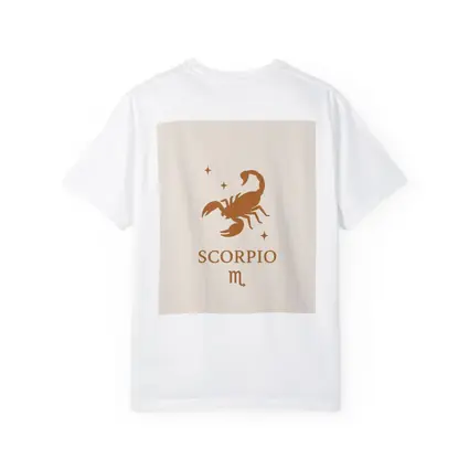 Scorpio Zodiac Sign Scorpion Beige Art