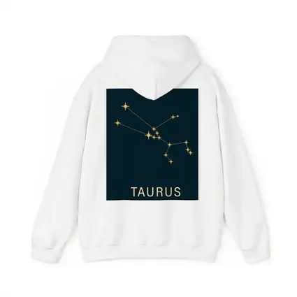 Taurus Constellation Gold Stars Dark Blue