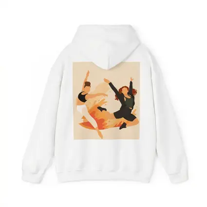 Two Women Dancing Flat Art Style