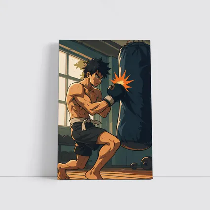 Anime Boxer Training Punch Bag Gym