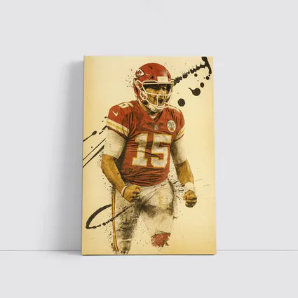 Kansas City Chiefs Number Fifteen Quarterback Art