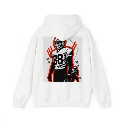American Football Player Number Eighty Eight Art