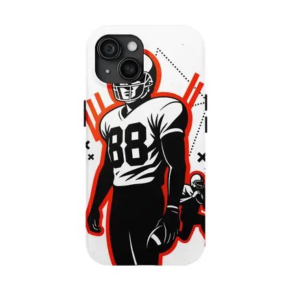 American Football Player Number Eighty Eight Art