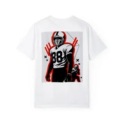 American Football Player Number Eighty Eight Art