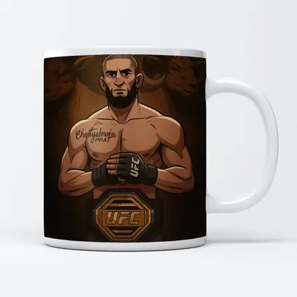 UFC Champion Fighter Anime Art Ram Background