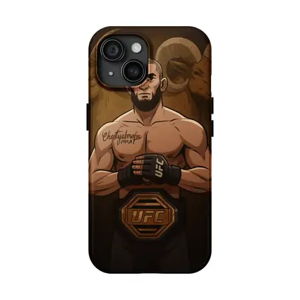 UFC Champion Fighter Anime Art Ram Background