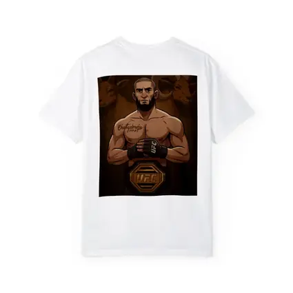 UFC Champion Fighter Anime Art Ram Background