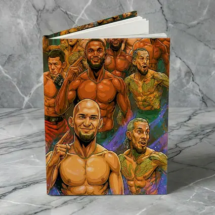 MMA UFC Fighters Comic Art Illustration
