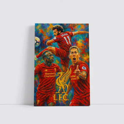 Liverpool FC Players Oil Painting Art