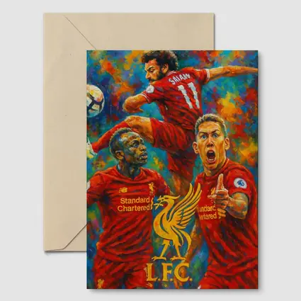 Liverpool FC Players Oil Painting Art