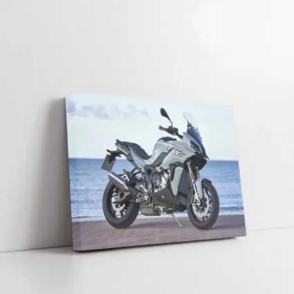 BMW S1000XR Adventure Bike Ocean Background