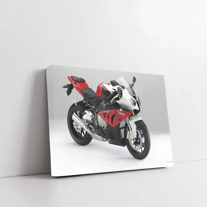BMW S1000RR Sport Bike White Studio