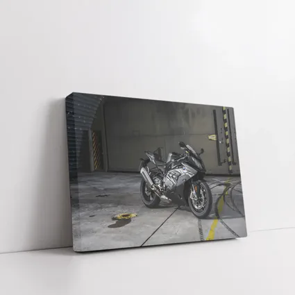 BMW S1000RR Sport Bike Industrial Garage