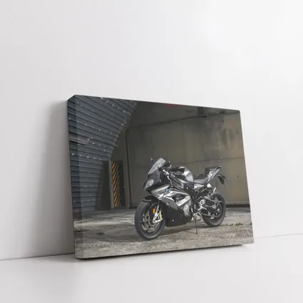 BMW S1000RR Superbike Urban Industrial Setting