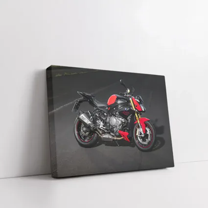 BMW S1000R Naked Bike on Track
