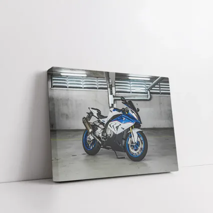 BMW S1000RR Sport Bike Garage Setting