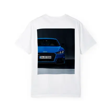 Audi TT RS Blue Front Studio Shot