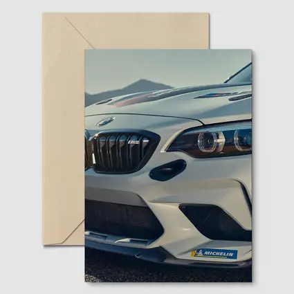 BMW M2 Competition Front Close Up Shot