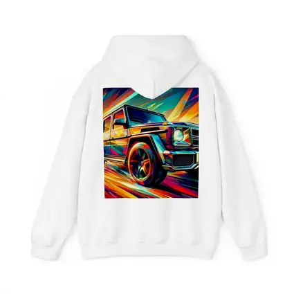 Mercedes G Class Bold Colorful Abstract Art