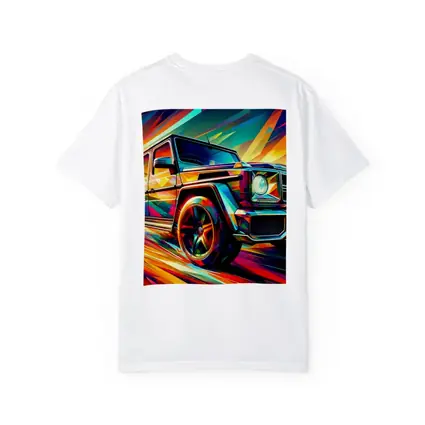 Mercedes G Class Bold Colorful Abstract Art