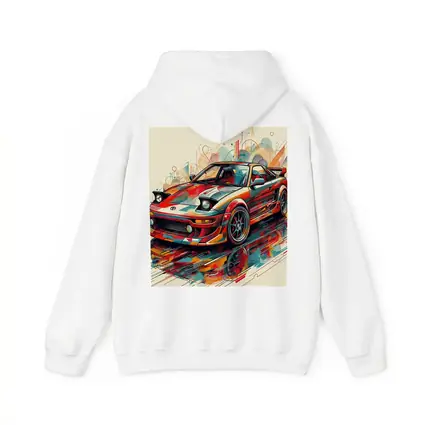 Toyota MR2 Abstract Colorful Pop Art