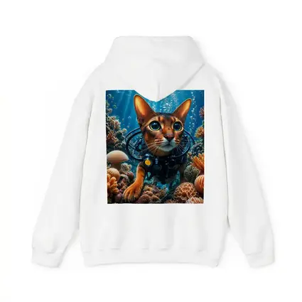 Abyssinian Cat Scuba Diving Coral Reef