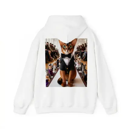 Abyssinian Cat Tuxedo Fashion Show Runway