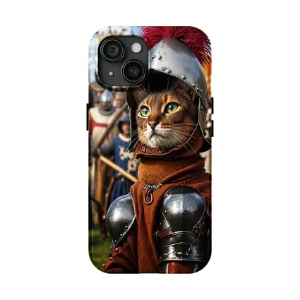 Abyssinian Cat Knight Medieval Tournament Battle
