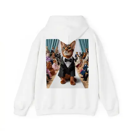 Abyssinian Cat Tuxedo Fashion Show Runway