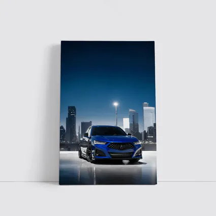Acura TLX A-Spec Blue City Night