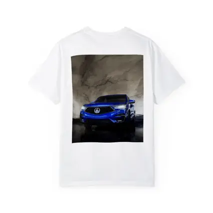 Acura RDX Blue Marble Background Studio Shot