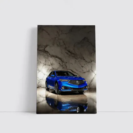 Acura TLX Blue Sedan Marble Studio