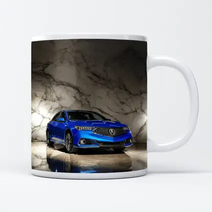 Acura TLX Blue Sedan Marble Studio