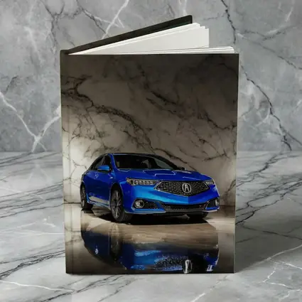 Acura TLX Blue Sedan Marble Studio