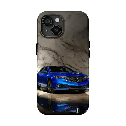 Acura TLX Blue Sedan Marble Studio