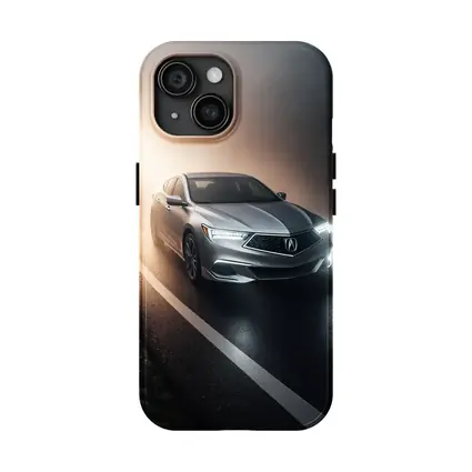 Acura ILX Sedan Driving Through Foggy Road