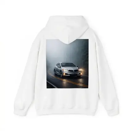 Acura ILX Sedan Driving Through Misty Road