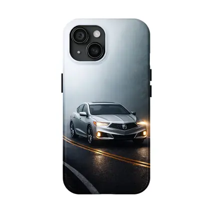 Acura ILX Sedan Driving Through Misty Road
