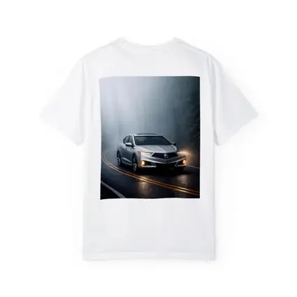 Acura ILX Sedan Driving Through Misty Road