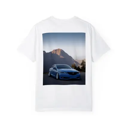 Acura ILX Blue Slammed Mountain Backdrop
