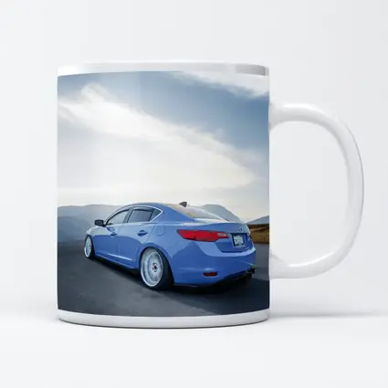 Acura ILX Blue Stance Mountain Road