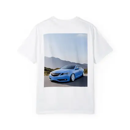 Acura ILX Blue Stance Mountain Background